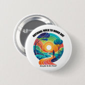 全国出勤日 缶バッジ (正面&裏面)