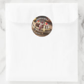 全国分割の日 ラウンドシール (バッグ)