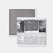 「全国協力貿易」の第一面 マグネット (正面/裏面)