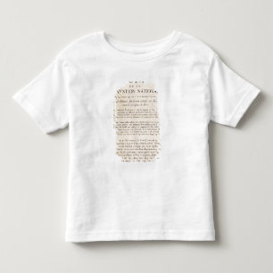 全国大会の法令 トドラーTシャツ
