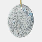 全国天気図 セラミックオーナメント (右)