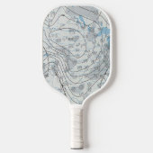 全国天気図 ピックルボールラケット (正面)