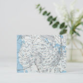 全国天気図 ポストカード (スタンド正面)