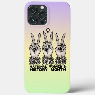 全国女性歴史月女性解放女性解放運動 iPhone 13 PRO MAXケース