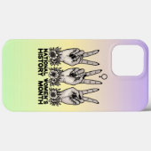 全国女性歴史月女性解放女性解放運動 Case-Mate iPhoneケース (裏面 (横))