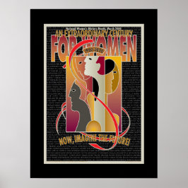 全国婦人歴史百年ポスタープリント ポスター