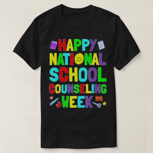 全国学校参事週指導相談員 Tシャツ (デザイン正面)