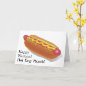 全国愛犬ヶ月 カード (黄色い花)