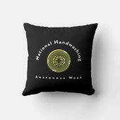 全国手洗い認識度週間 クッション (裏面)