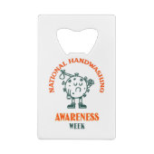 全国手洗い認識度週間 クレジットカード栓抜き (裏面)