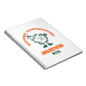 全国手洗い認識度週間 ノートブック (右側)