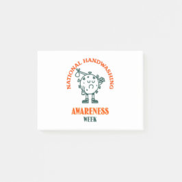 全国手洗い認識度週間 ポストイット