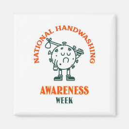 全国手洗い認識度週間 マグネット