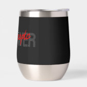 全国民の力が無いワインタンブラー (左面)