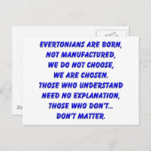 全国民生まれが ポストカード (正面/裏面)