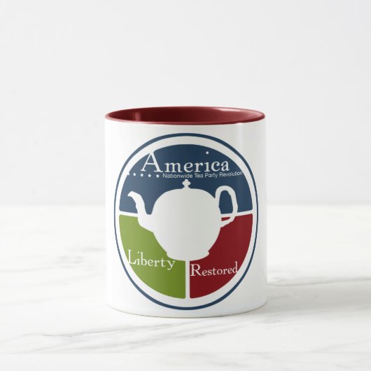 全国的なお茶会の改革のマグ マグカップ (中央)