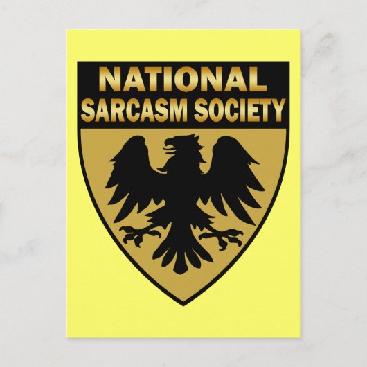 全国皮肉協会 ポストカード (正面)