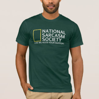全国皮肉協会 Tシャツ