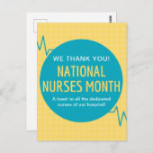 全国看護師月間 ポストカード (正面/裏面)