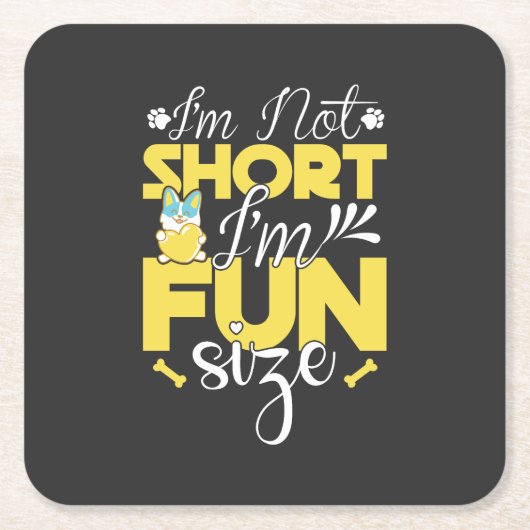 全国短女鑑賞日 スクエアペーパーコースター (正面)