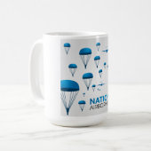 全国空挺記念日 コーヒーマグカップ (正面左)