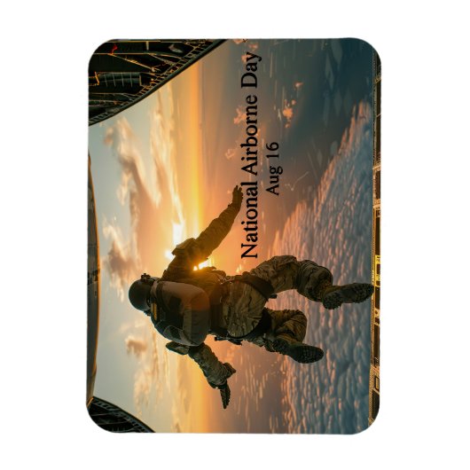 全国空挺記念日 マグネット (縦)