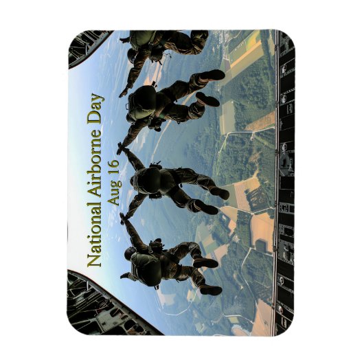 全国空挺記念日 マグネット (縦)