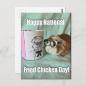 全国空揚げチキンの日 ポストカード (正面/裏面)