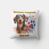 全国純犬日お祝い作品 クッション (正面)