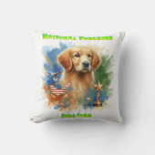 全国純犬日お祝い作品 クッション (正面)
