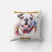 全国純犬日お祝い作品 クッション (裏面)