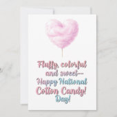 全国綿菓子デー サンキューカード (正面)