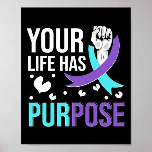 全国自殺防止認識度月戦士 ポスター (正面)