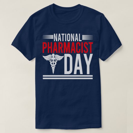 全国薬剤師の日10 Tシャツ (デザイン正面)