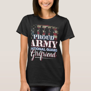 全国警備員ガールフレンド誇りを持ったシャツ軍国国家 Tシャツ