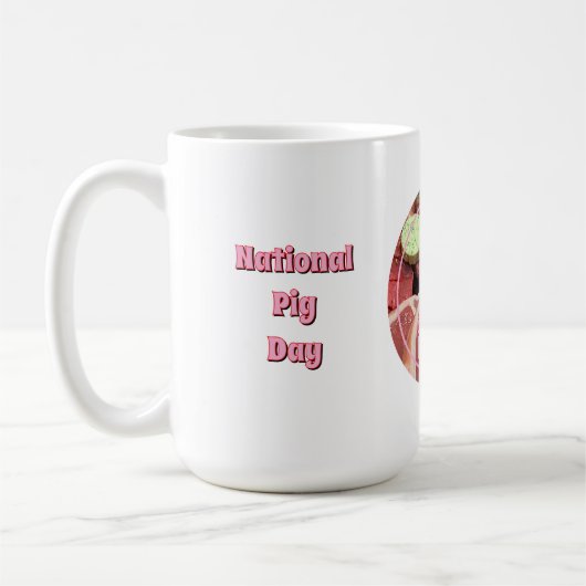 全国豚の日 コーヒーマグカップ (左)