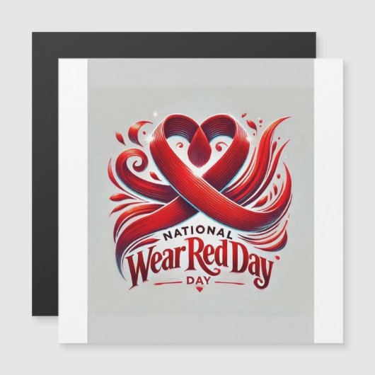 全国赤い服を着る日 (正面/裏面)