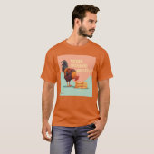 全国鶏・ワッフルの日：10月20日 Tシャツ (正面フル)