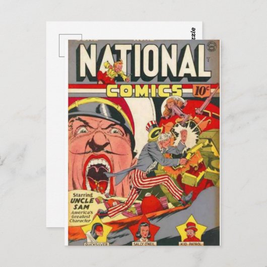 全国 – 1 ポストカード (正面/裏面)