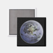 全地球のデジタル拡張画像 マグネット (正面/裏面)