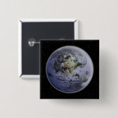 全地球のデジタル拡張画像 缶バッジ (正面&裏面)