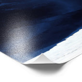 全地球の地形および地形シェーディング フォトプリント            (角)