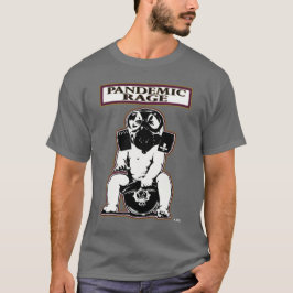 全域にわたる激怒のTシャツの前部及び背部プリントの役人 Tシャツ