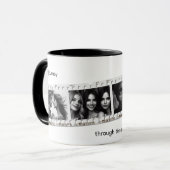 全大事な行事4光ヴィンテージネガティブフィルムストリップ マグカップ (正面左)