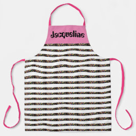 全女子カラフル裁縫スよくはしゃぐレッドデザイン エプロン