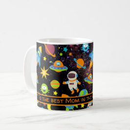 全宇宙最高のの母宇宙ブラックコーヒーマグ コーヒーマグカップ