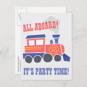 全客室誕生日はがき招待状 インビテーションポストカード (正面/裏面)