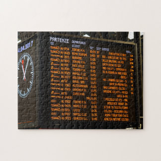 全客室 – イタリア鉄道時刻表 – 11x14インチ ジグソーパズル
