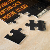 全客室 – イタリア鉄道時刻表 – 16x20インチ ジグソーパズル (側面)