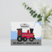 全客席列車パーティー 招待状 (スタンド正面)